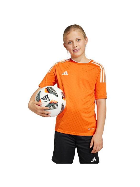 Adidas Campeon 23 Jersey vaikiški marškinėliai, oranžiniai IC1243 2 Adidas Campeon 23 Jersey vaikiški marškinėliai, oranžiniai IC1243 2