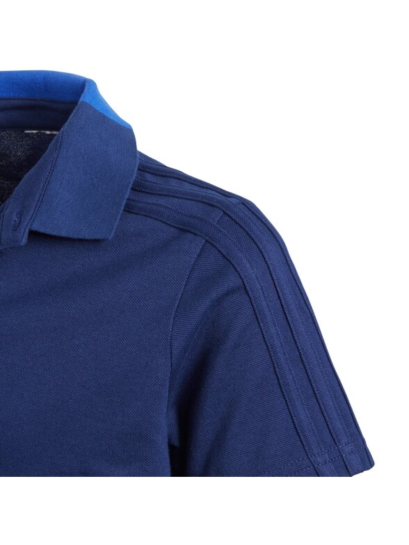 Adidas Condivo 18 Cotton Polo JUNIOR vaikiški marškinėliai, tamsiai mėlyna CF4368 3