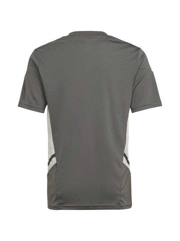 Adidas Condivo 22 Jersey vaikiški marškinėliai, pilki HD2319 1 Adidas Condivo 22 Jersey vaikiški marškinėliai, pilki HD2319 1