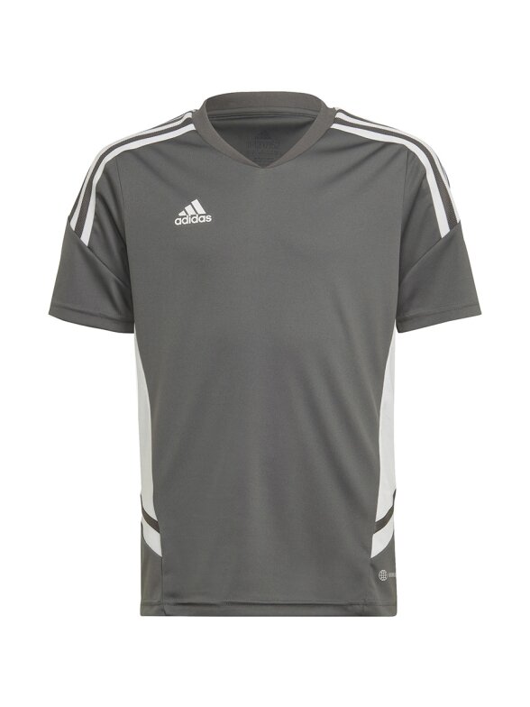 Adidas Condivo 22 Jersey vaikiški marškinėliai, pilki HD2319 Adidas Condivo 22 Jersey vaikiški marškinėliai, pilki HD2319