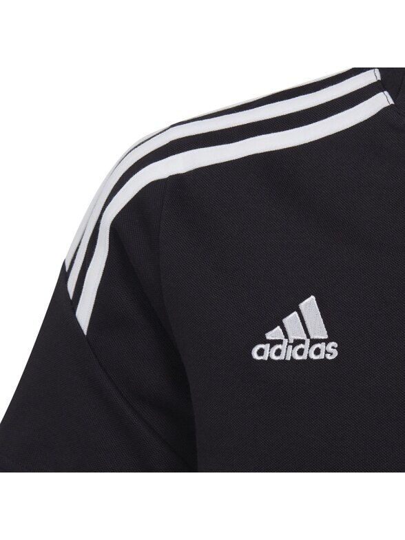 Adidas Condivo 22 Polo vaikiški marškinėliai, juodi H44110 3 Adidas Condivo 22 Polo vaikiški marškinėliai, juodi H44110 3