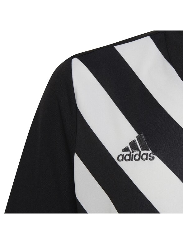 Adidas Entrada 22 Graphic Jersey vaikiški marškinėliai, juodai balti HF0123 4