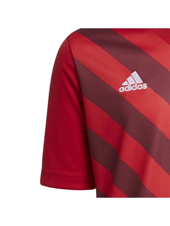 Adidas Entrada 22 Graphic Jersey vaikiški marškinėliai, raudoni H58983 2 Adidas Entrada 22 Graphic Jersey vaikiški marškinėliai, raudoni H58983 2