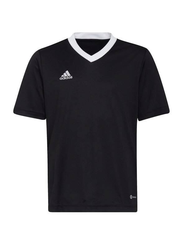 Adidas Entrada 22 Jsy vaikiški marškinėliai, juodi H57497