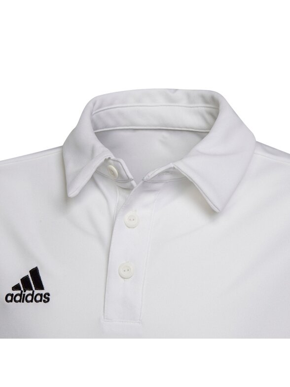 Adidas Entrada 22 Polo vaikiški marškinėliai, balti HC5059 2 Adidas Entrada 22 Polo vaikiški marškinėliai, balti HC5059 2