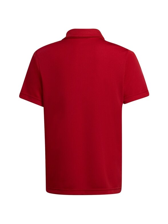 Adidas Entrada 22 Polo vaikiški marškinėliai, raudoni H57495 1 Adidas Entrada 22 Polo vaikiški marškinėliai, raudoni H57495 1
