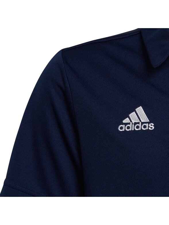 Adidas Entrada 22 Polo vaikiški marškinėliai, tamsiai mėlyni H57493 4 Adidas Entrada 22 Polo vaikiški marškinėliai, tamsiai mėlyni H57493 4