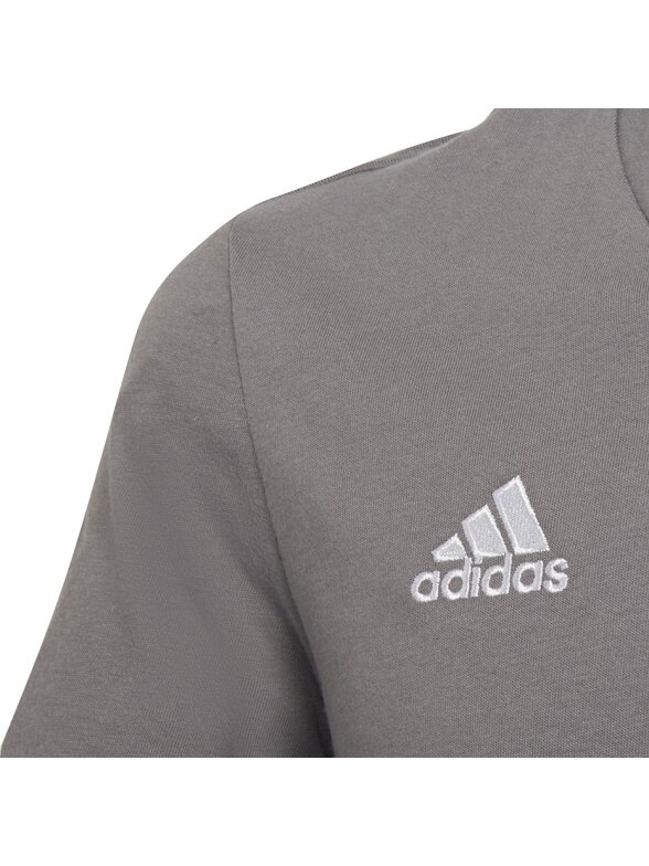 Adidas Entrada 22 Tee vaikiški marškinėliai, pilki HC0444 2 Adidas Entrada 22 Tee vaikiški marškinėliai, pilki HC0444 2
