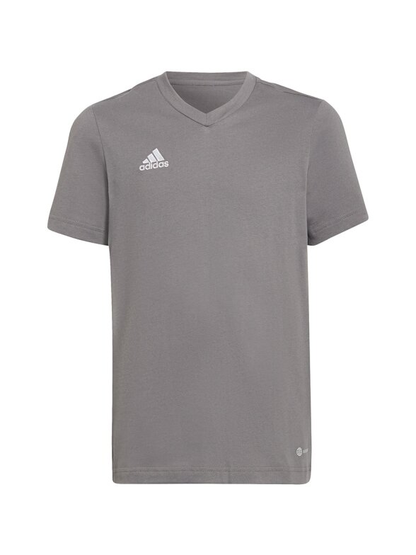 Adidas Entrada 22 Tee vaikiški marškinėliai, pilki HC0444 Adidas Entrada 22 Tee vaikiški marškinėliai, pilki HC0444
