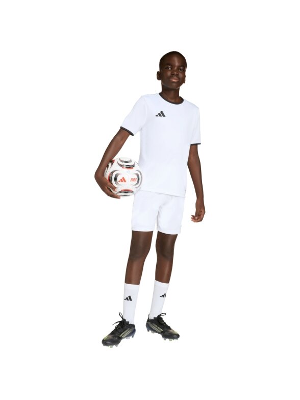 Adidas Entrada 26 Jersey vaikiški marškinėliai, balti ir juodi JZ2532 8