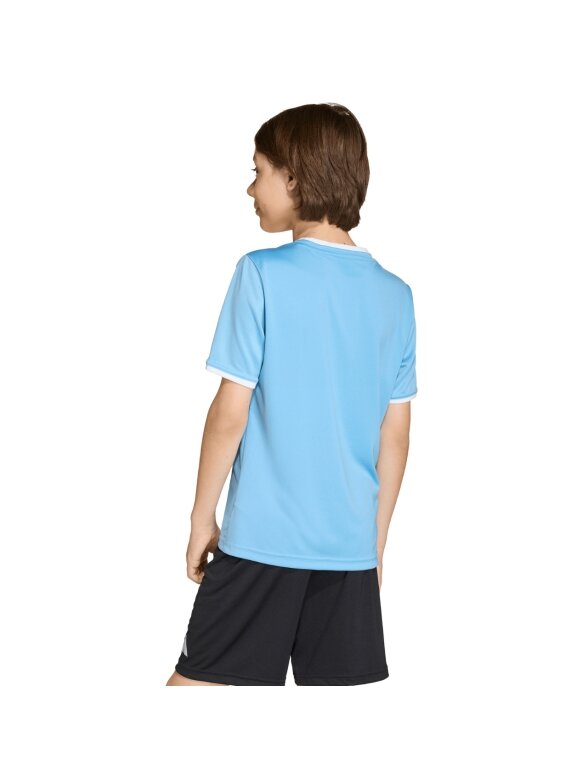 Adidas Entrada 26 Jersey vaikiški marškinėliai, mėlyni JZ2527 2 Adidas Entrada 26 Jersey vaikiški marškinėliai, mėlyni JZ2527 2