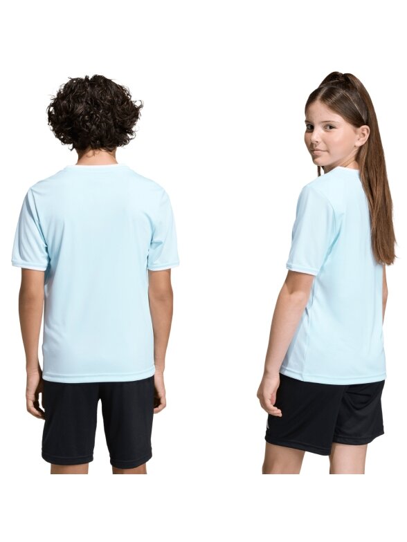 Adidas Entrada 26 Jersey marškinėliai vaikams šviesiai mėlyni KE9844 2 Adidas Entrada 26 Jersey marškinėliai vaikams šviesiai mėlyni KE9844 2