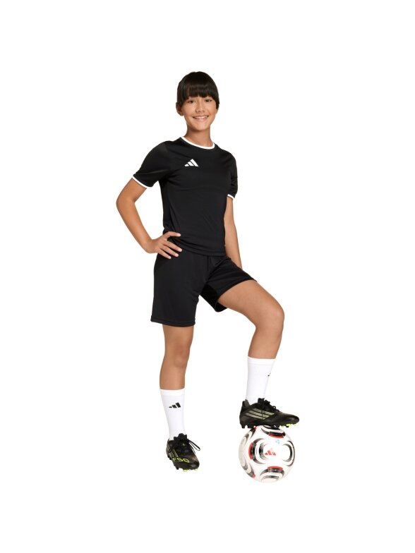 Adidas Entrada 26 Jersey marškinėliai vaikams juodi JZ2524 5