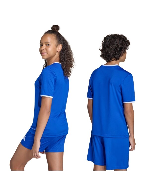 Adidas Entrada 26 Jersey marškinėliai vaikams mėlyni JZ2531 2 Adidas Entrada 26 Jersey marškinėliai vaikams mėlyni JZ2531 2