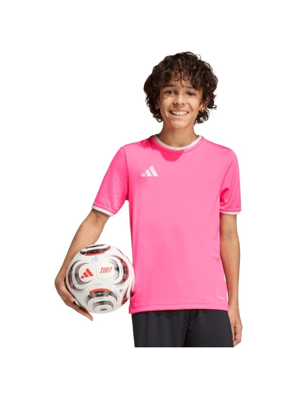 Adidas vaikiška Entrada 26 Jersey marškinėliai rožiniai KE9846 3 Adidas vaikiška Entrada 26 Jersey marškinėliai rožiniai KE9846 3