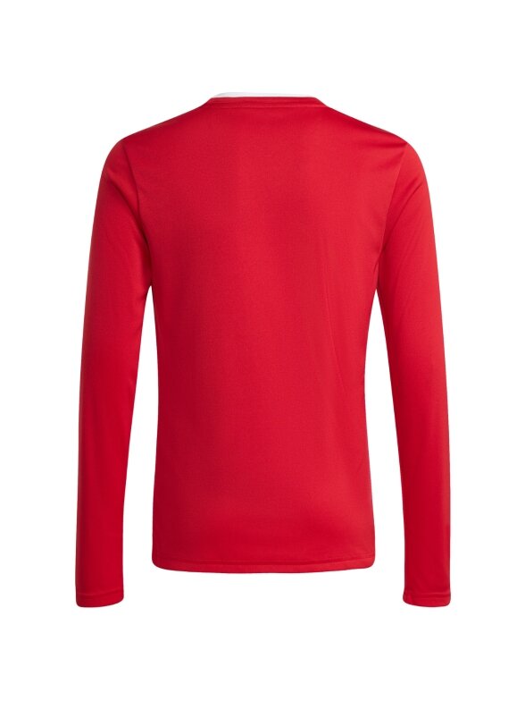 Adidas Entrada 26 Long Sleeve Jersey marškinėliai vaikams raudoni KF5878 2 Adidas Entrada 26 Long Sleeve Jersey marškinėliai vaikams raudoni KF5878 2