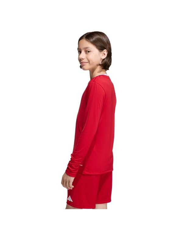 Adidas Entrada 26 Long Sleeve Jersey marškinėliai vaikams raudoni KF5878 3 Adidas Entrada 26 Long Sleeve Jersey marškinėliai vaikams raudoni KF5878 3