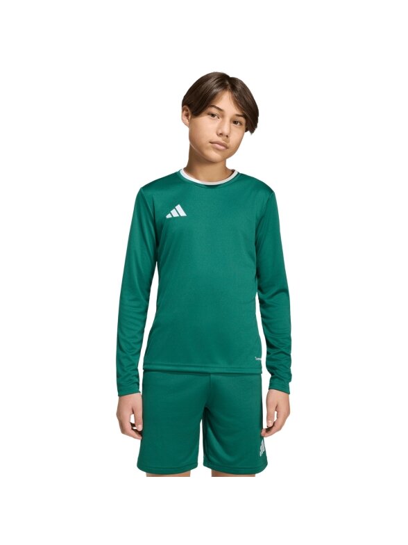 Adidas Entrada 26 marškinėliai ilgomis rankovėmis vaikams, žalias KF5873 3 Adidas Entrada 26 marškinėliai ilgomis rankovėmis vaikams, žalias KF5873 3