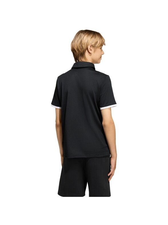 Adidas Entrada 26 Polo marškinėliai vaikams juodi JZ6629 4
