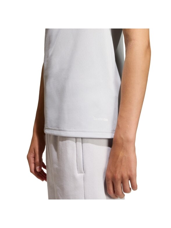 Adidas Entrada 26 Polo marškinėliai vaikams šviesiai pilka JZ6628 6 Adidas Entrada 26 Polo marškinėliai vaikams šviesiai pilka JZ6628 6
