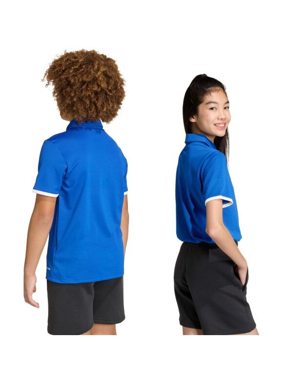 Adidas Entrada 26 Polo marškinėliai vaikams mėlyni JZ6625 2