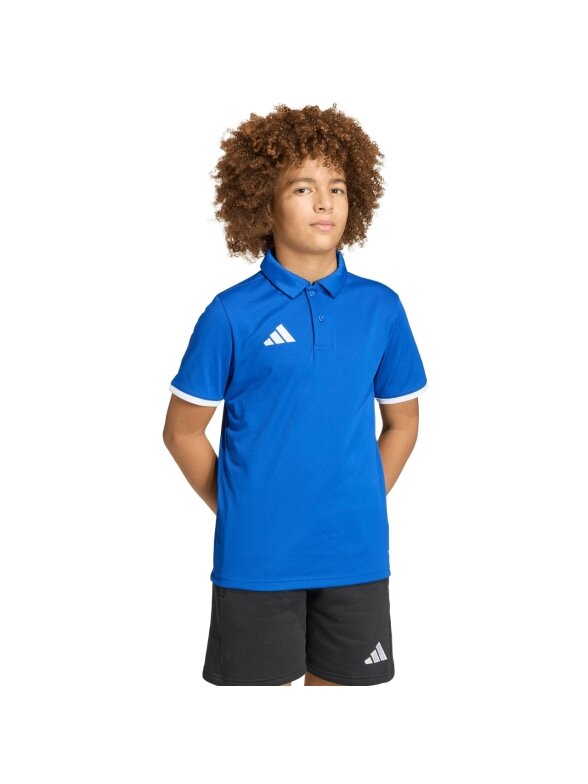 Adidas Entrada 26 Polo marškinėliai vaikams mėlyni JZ6625 3 Adidas Entrada 26 Polo marškinėliai vaikams mėlyni JZ6625 3