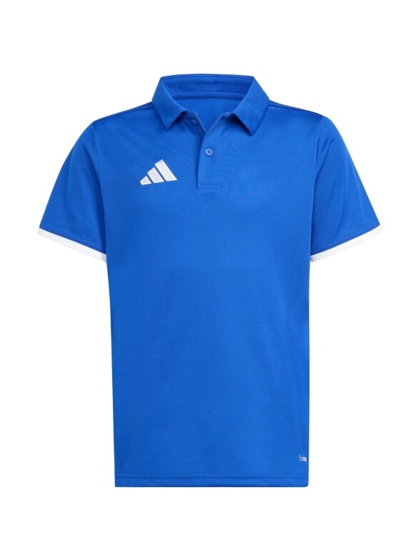 Adidas Entrada 26 Polo marškinėliai vaikams mėlyni JZ6625 1 Adidas Entrada 26 Polo marškinėliai vaikams mėlyni JZ6625 1