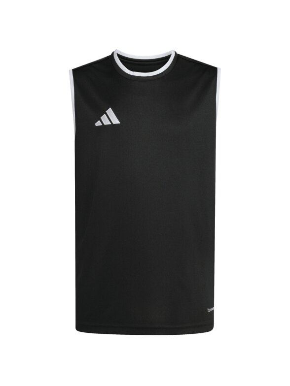 Adidas Entrada 26 Sleeveless Jersey marškinėliai vaikams juodi KB3933 1 Adidas Entrada 26 Sleeveless Jersey marškinėliai vaikams juodi KB3933 1