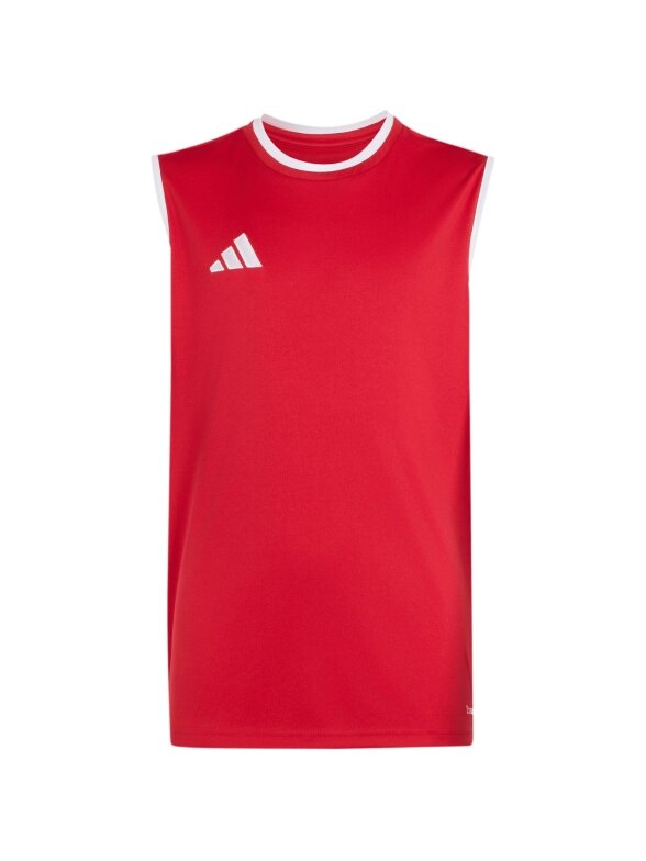 Adidas Entrada 26 be rankovių marškinėliai vaikams raudoni KB3937