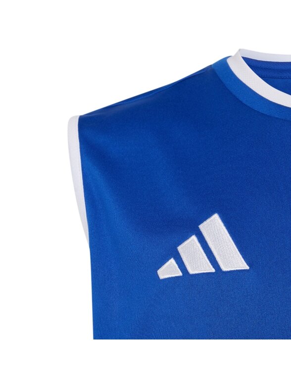 adidas Entrada 26 Sleeveless Jersey marškiniai vaikams mėlyni KB3938 2