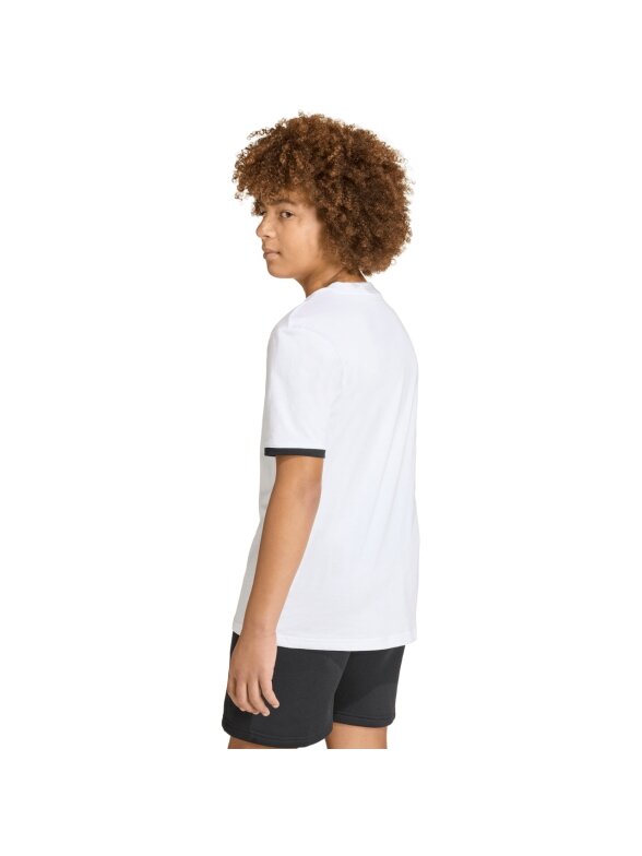 Adidas Entrada 26 Tee marškinėliai vaikams, balti JZ6670 4