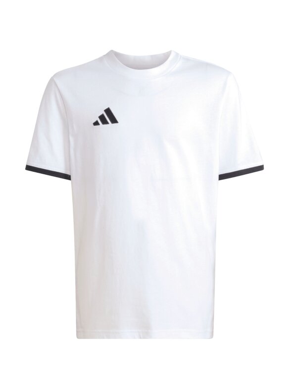 Adidas Entrada 26 Tee marškinėliai vaikams, balti JZ6670 1