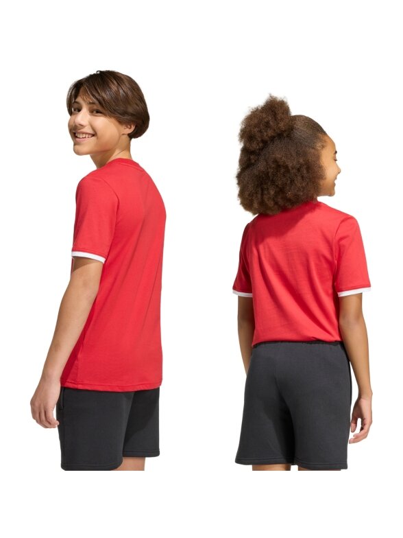 Adidas Entrada 26 Tee marškinėliai vaikams raudoni JZ6674 2