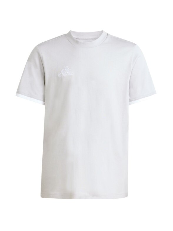 Adidas Entrada 26 Tee marškinėliai vaikams pilki JZ6672 1 Adidas Entrada 26 Tee marškinėliai vaikams pilki JZ6672 1