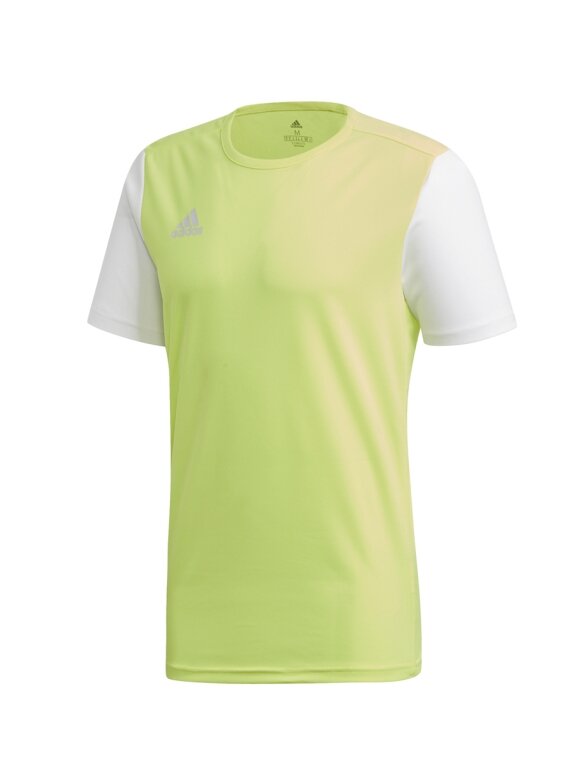 Adidas Estro 19 Jersey JUNIOR vaikiški marškinėliai, geltoni DP3229 1 Adidas Estro 19 Jersey JUNIOR vaikiški marškinėliai, geltoni DP3229 1
