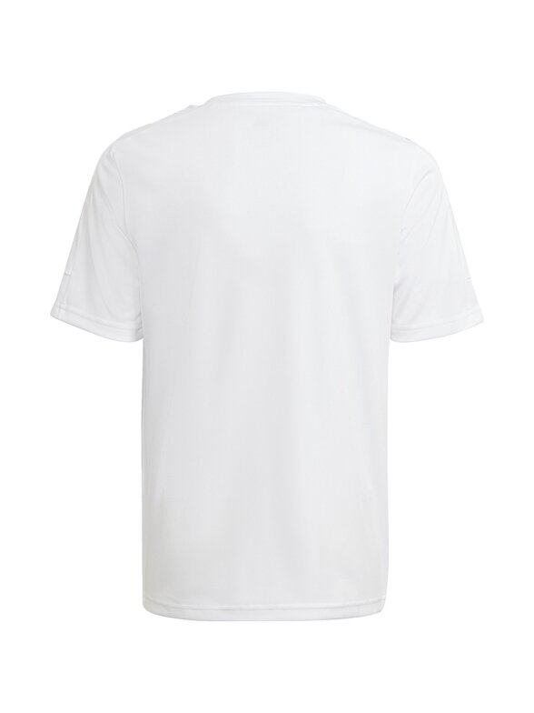 Adidas Squadra 21 Jersey vaikiški marškinėliai, balti GN5740 1 Adidas Squadra 21 Jersey vaikiški marškinėliai, balti GN5740 1