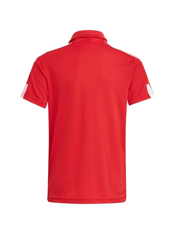 Adidas Squadra 21 Polo vaikiški marškinėliai, raudoni GP6423 1 Adidas Squadra 21 Polo vaikiški marškinėliai, raudoni GP6423 1