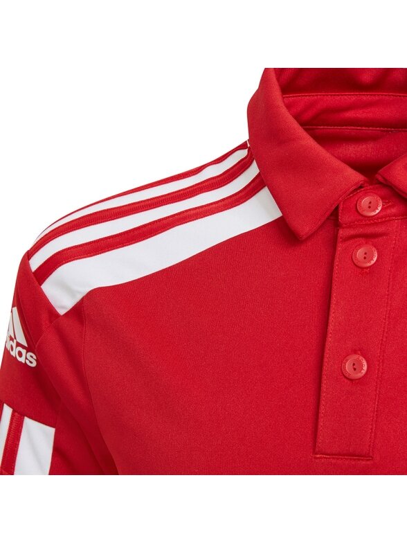 Adidas Squadra 21 Polo vaikiški marškinėliai, raudoni GP6423 2