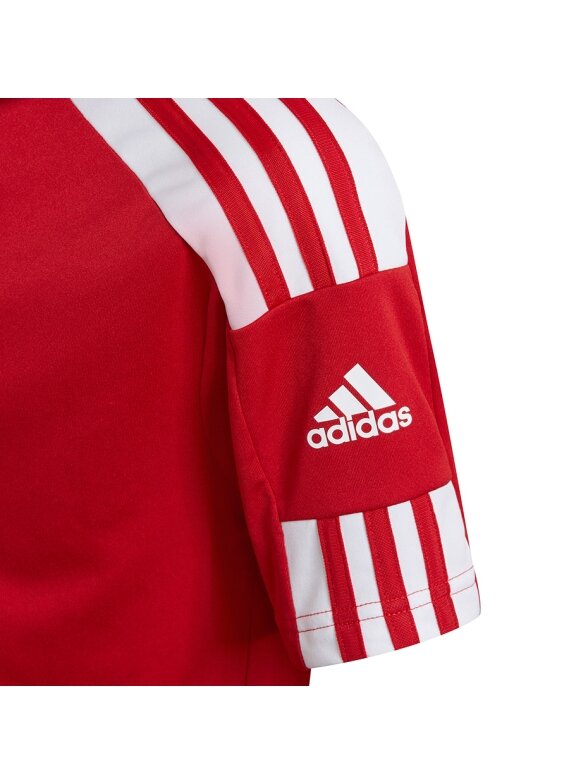 Adidas Squadra 21 Polo vaikiški marškinėliai, raudoni GP6423 4 Adidas Squadra 21 Polo vaikiški marškinėliai, raudoni GP6423 4