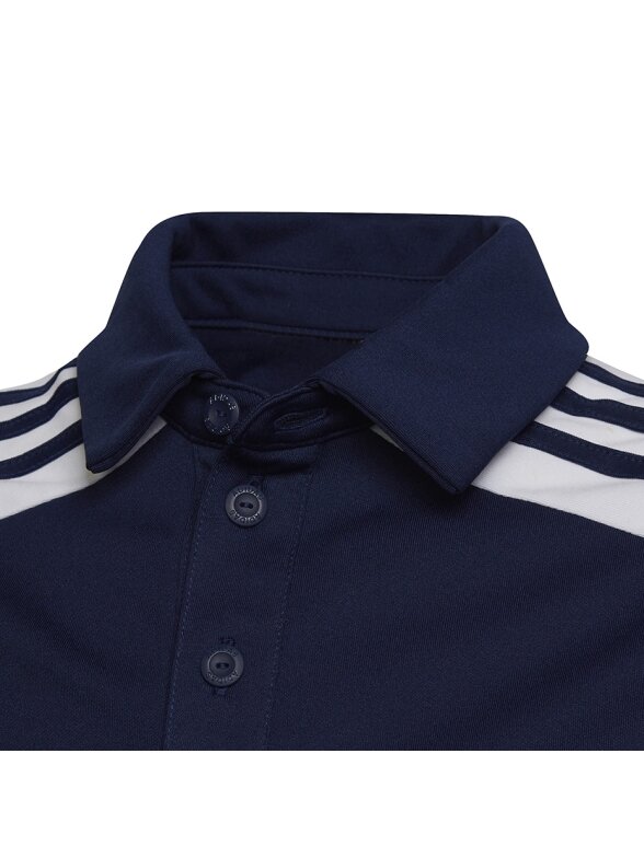Adidas Squadra 21 Polo vaikiški marškinėliai, tamsiai mėlyni HC6274 4