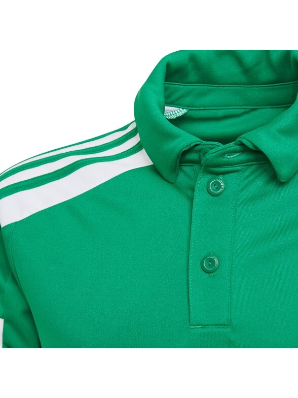 Adidas Squadra 21 Polo vaikiški marškinėliai, žali GP6424 2