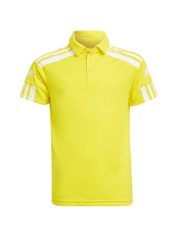 Adidas Squadra 21 Polo vaikiški marškinėliai, geltoni GP6426