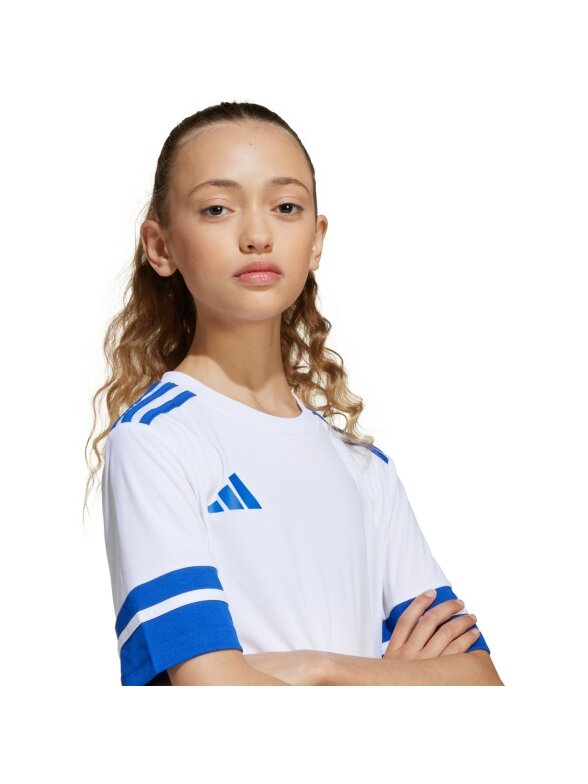 Adidas Squadra 25 marškinėliai vaikams balti-mėlyni JJ0060 5