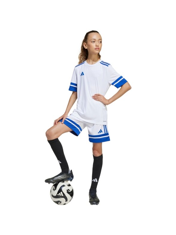 Adidas Squadra 25 marškinėliai vaikams balti-mėlyni JJ0060 7 Adidas Squadra 25 marškinėliai vaikams balti-mėlyni JJ0060 7
