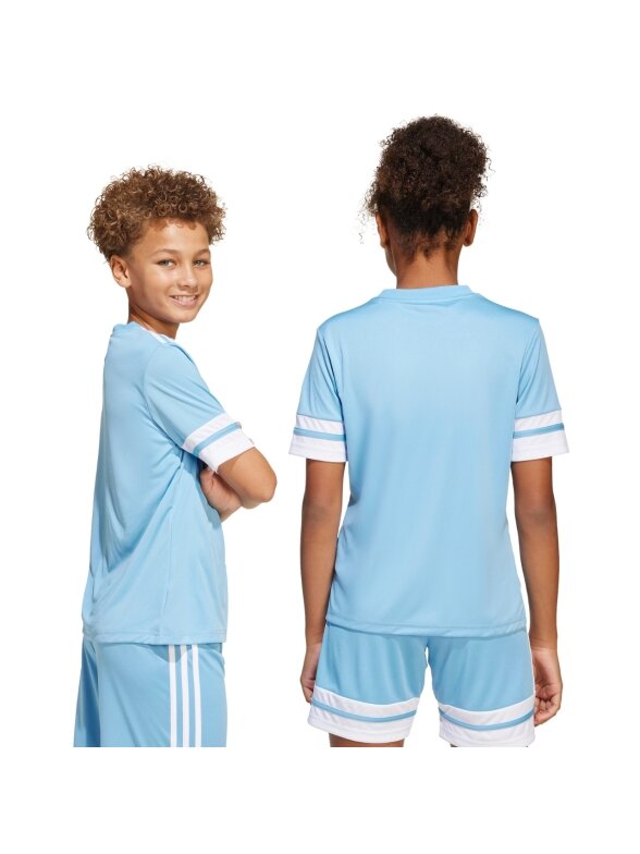 Adidas Squadra 25 vaikiška marškiniai mėlyna JJ0050 3 Adidas Squadra 25 vaikiška marškiniai mėlyna JJ0050 3