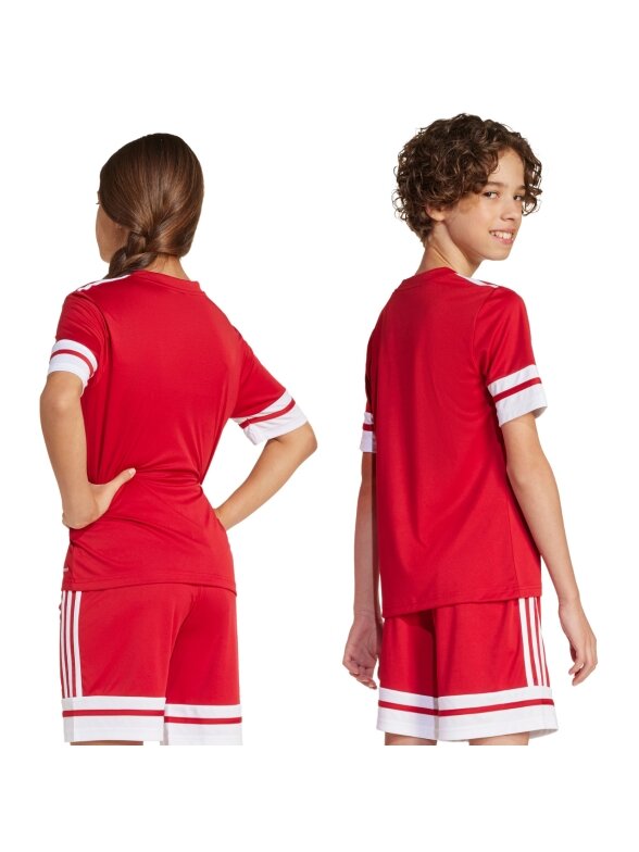 adidas Squadra 25 marškinėliai vaikams raudoni JJ0051 3