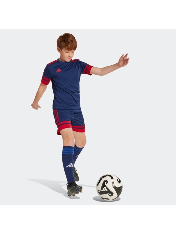 Adidas Squadra 25 vaikiška marškiniai tamsiai mėlyni JJ2415 8