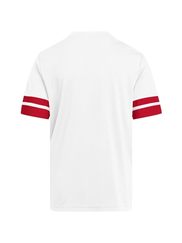 Adidas Squadra 25 Jersey vaikiški marškinėliai, balti JJ0059 2 Adidas Squadra 25 Jersey vaikiški marškinėliai, balti JJ0059 2