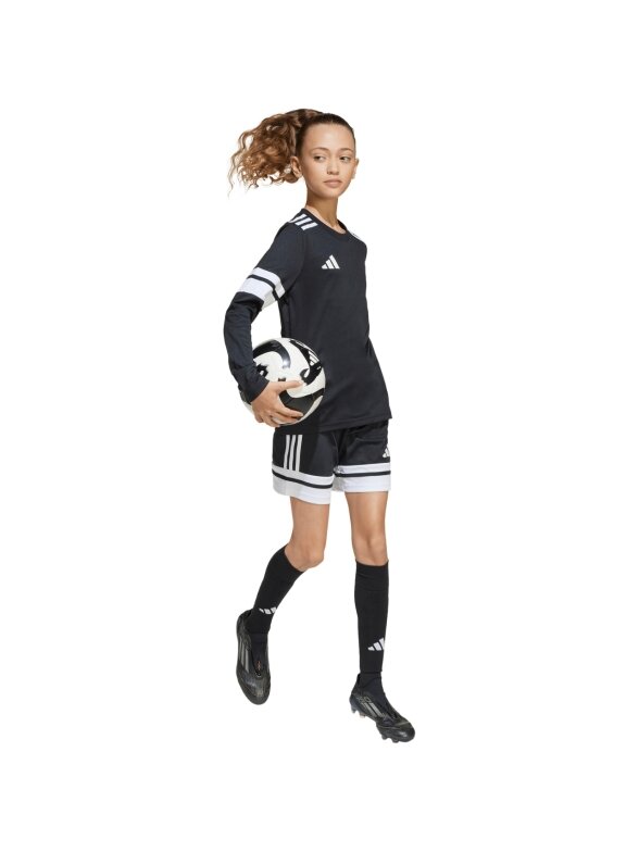 Adidas Squadra 25 Long Sleeve Jersey marškinėliai vaikams juoda-balta JJ0047 8 Adidas Squadra 25 Long Sleeve Jersey marškinėliai vaikams juoda-balta JJ0047 8