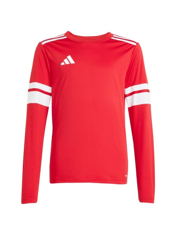 Adidas Squadra 25 Long Sleeve Jersey marškinėliai vaikams raudoni-balti JJ0041 1 Adidas Squadra 25 Long Sleeve Jersey marškinėliai vaikams raudoni-balti JJ0041 1